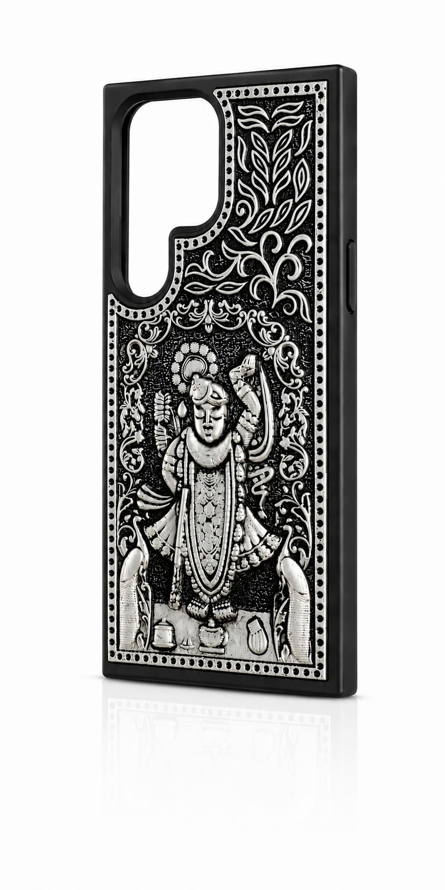 Deity — silver phone cover for iPhone 16 Pro Max
